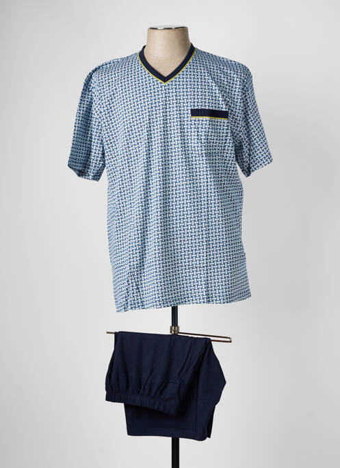 Pyjashort bleu GÖTZBURG homme