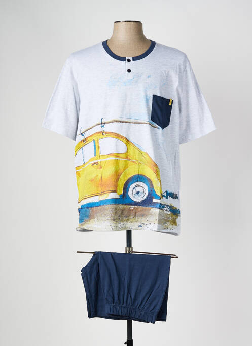 Pyjashort gris SOY pour homme