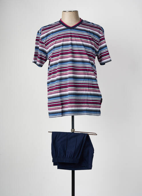 Pyjashort violet GÖTZBURG pour homme