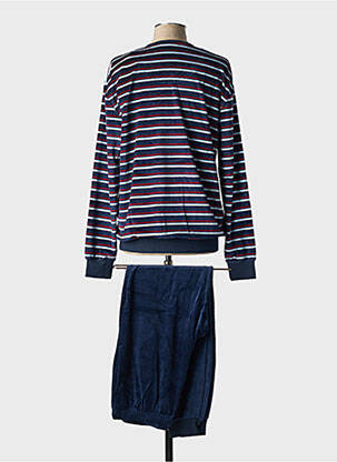 Pyjama col v bleu GÖTZBURG homme