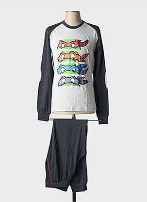 Pyjama col rond gris SOY homme