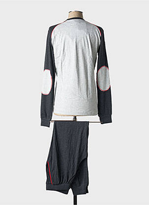Pyjama col rond gris SOY homme