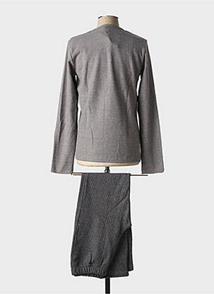 Pyjama manches longues gris SOY homme