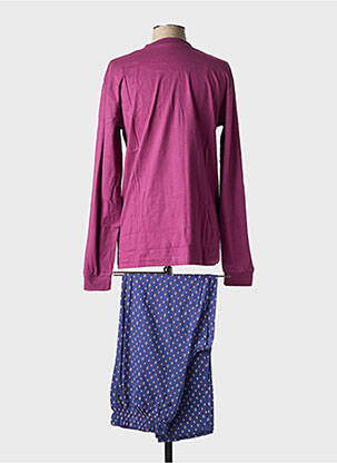 Pyjama tissage jersey bleu JET homme
