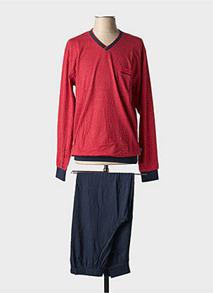 Pyjama rouge GÖTZBURG pour homme