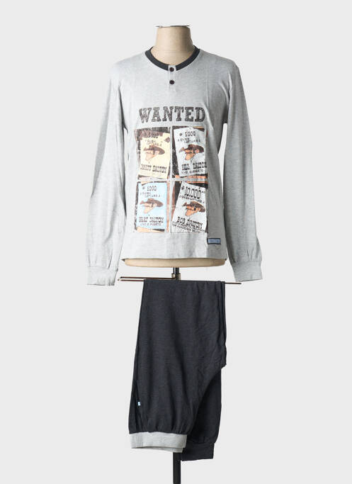 Pyjama gris SOY pour homme