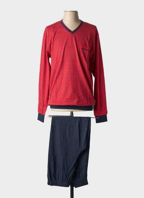 Pyjama rouge GÖTZBURG pour homme