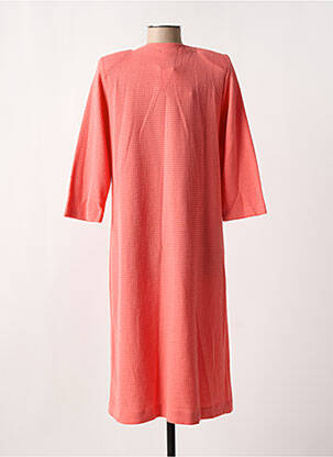 Chemise de nuit fermeture boutonnée sur le devant orange EGATEX femme