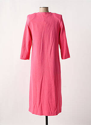 Chemise de nuit fermeture boutonnée sur le devant rose EGATEX femme