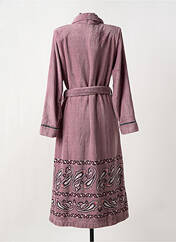 Robe de chambre violet EGATEX pour femme seconde vue