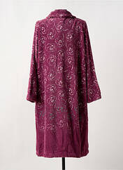 Robe de chambre violet EGATEX pour femme seconde vue