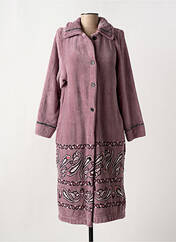Robe de chambre violet EGATEX pour femme seconde vue