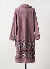 Robe de chambre violet EGATEX pour femme seconde vue