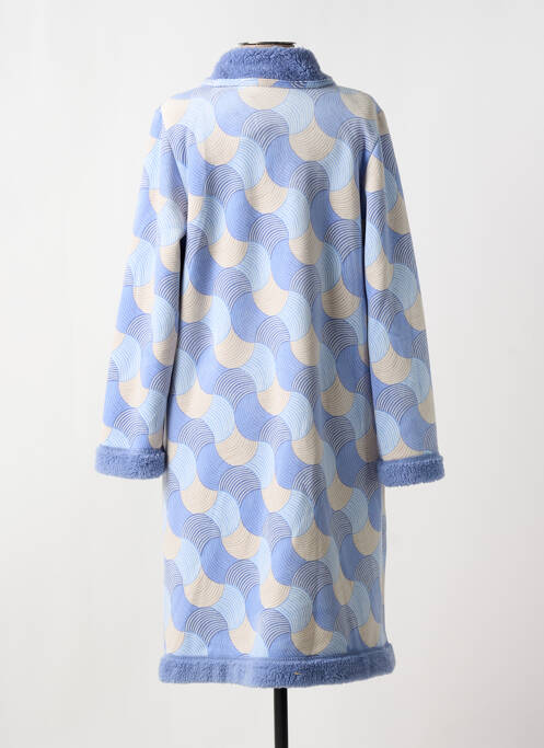 Robe de chambre bleu EGATEX pour femme
