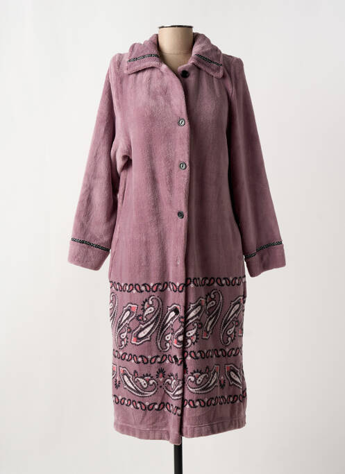 Robe de chambre violet EGATEX pour femme