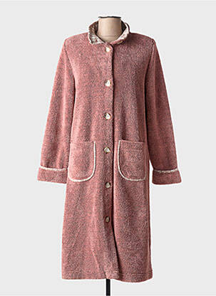 Robe de chambre poches rose EGATEX femme