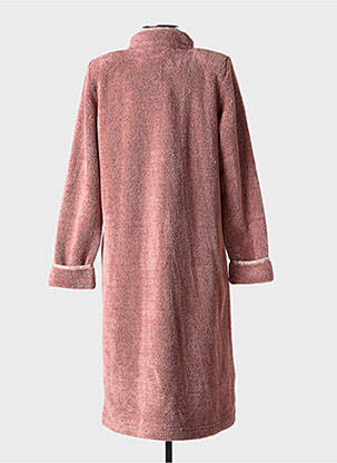 Robe de chambre poches rose EGATEX femme