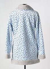 Robe de chambre bleu EGATEX pour femme seconde vue