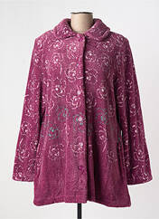 Robe de chambre violet EGATEX pour femme seconde vue