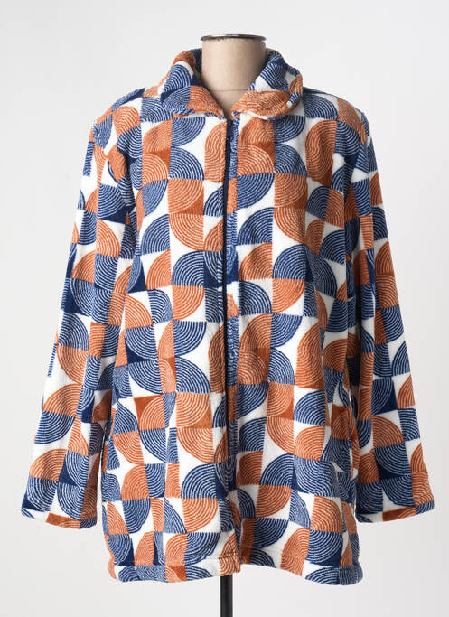 Robe de chambre bleu EGATEX pour femme