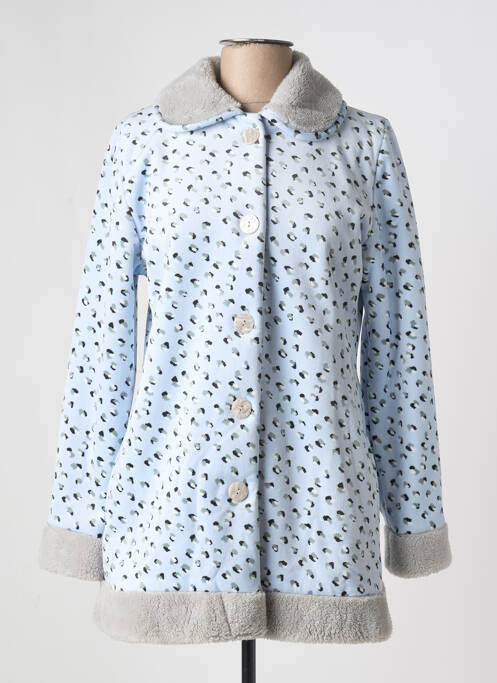 Robe de chambre bleu EGATEX pour femme
