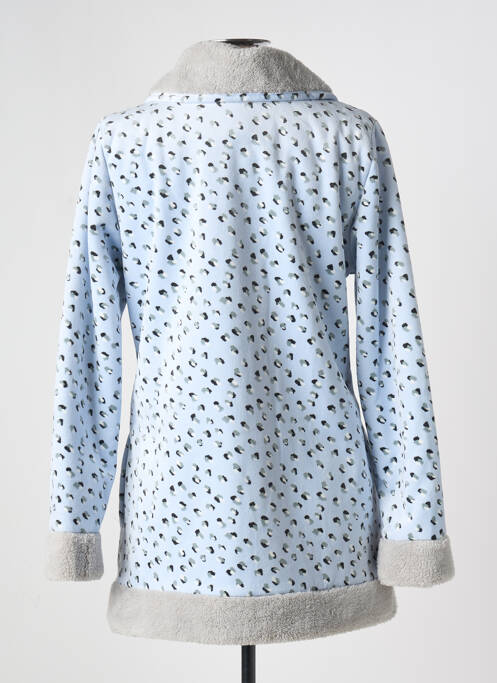 Robe de chambre bleu EGATEX pour femme