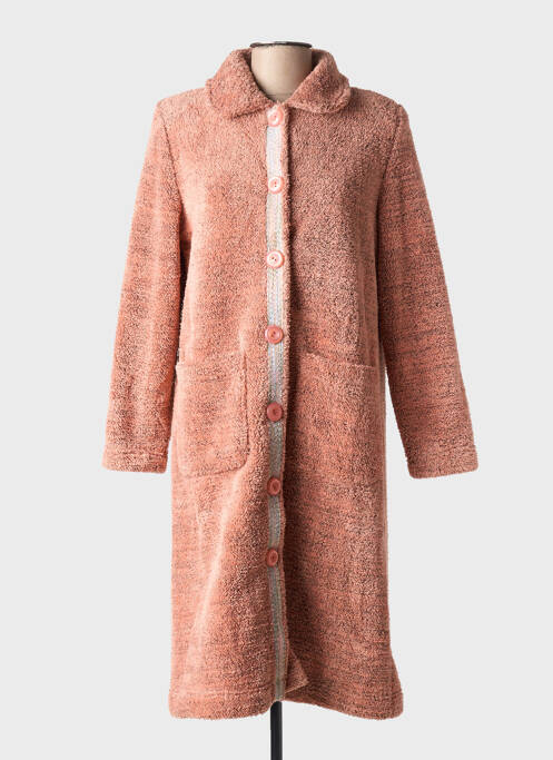 Robe de chambre orange EGATEX pour femme