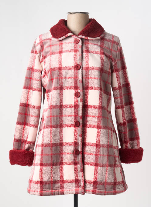 Robe de chambre rouge EGATEX pour femme