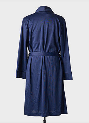 Robe de chambre imprimé rayures bleu SOY homme
