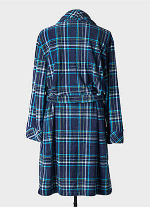 Robe de chambre col tailleur bleu SOY homme