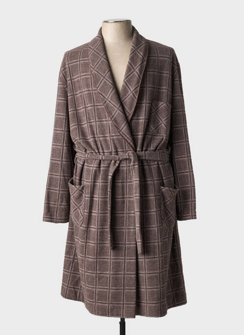 Robe de chambre marron EGATEX pour homme