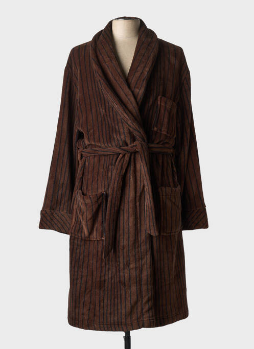 Robe de chambre marron SOY pour homme
