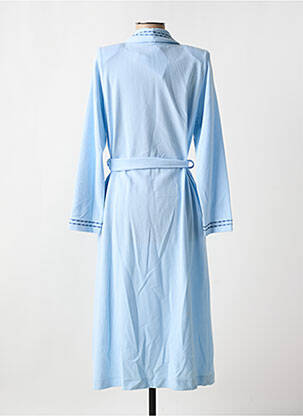Robe de chambre poches bleu EGATEX femme