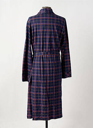 Robe de chambre imprimé fantaisie bleu EGATEX homme