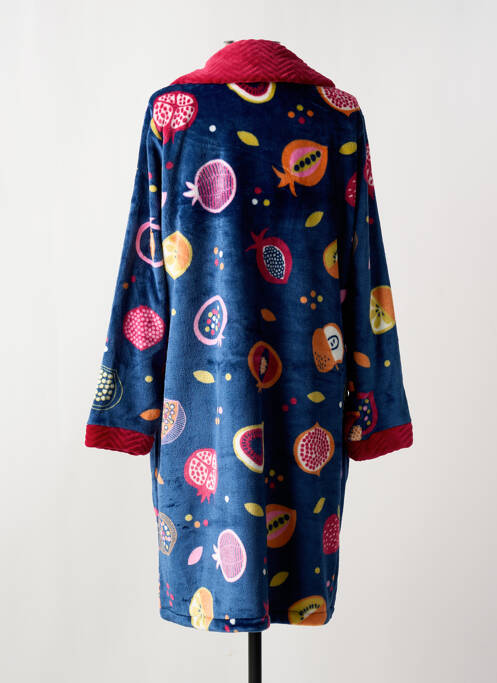 Robe de chambre bleu MASSANA pour femme