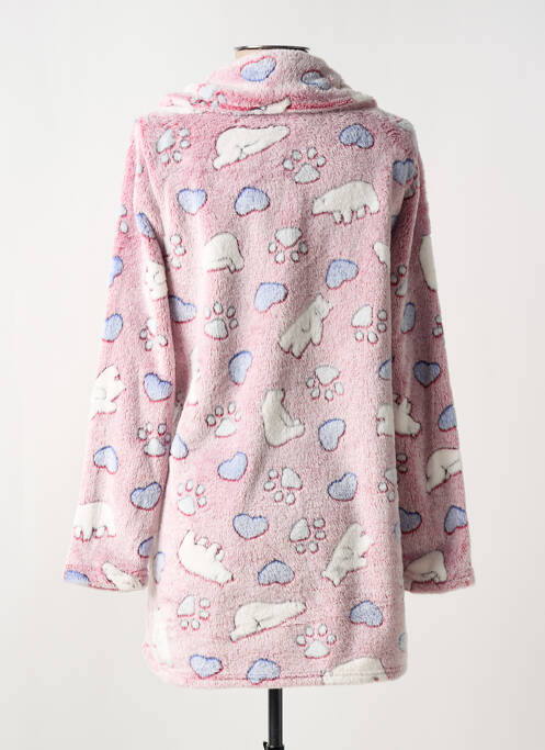 Robe de chambre rose MASSANA pour femme