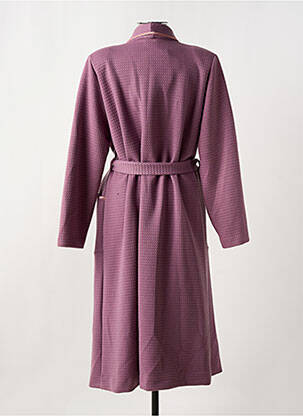 Robe de chambre stretch violet SENORETTA femme