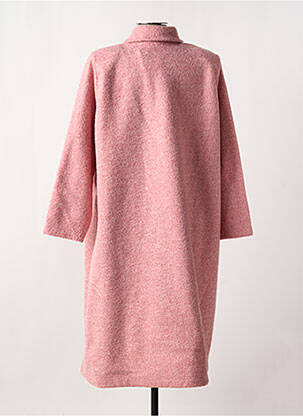 Robe de chambre col col montant rose EGATEX femme