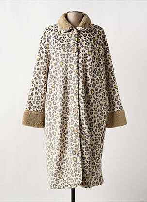 Robe de chambre stretch beige EGATEX femme