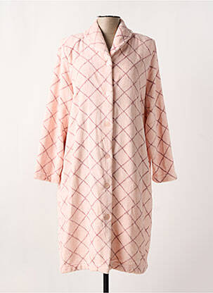 Robe de chambre stretch rose EGATEX femme