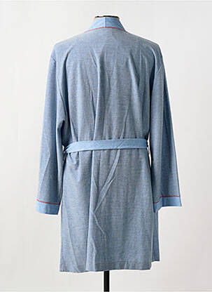 Robe de chambre tissage chiné bleu SOY homme