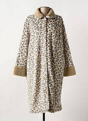 Robe de chambre beige EGATEX pour femme seconde vue