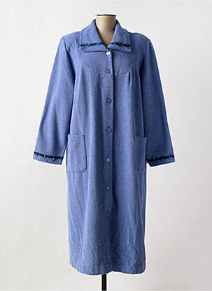 Robe de chambre bleu EGATEX pour femme