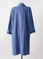 Robe de chambre bleu EGATEX pour femme seconde vue