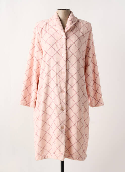 Robe de chambre stretch rose EGATEX femme