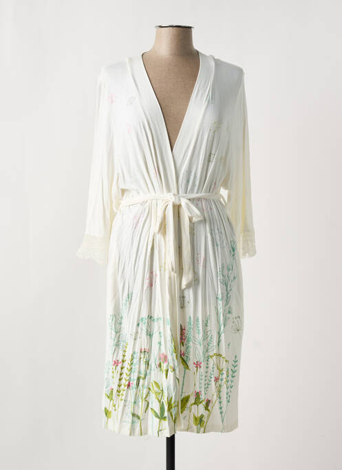 Robe de chambre blanc EGATEX pour femme