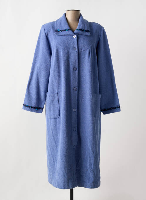 Robe de chambre bleu EGATEX pour femme