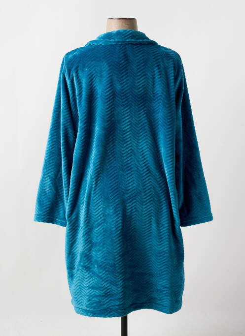 Robe de chambre bleu MASSANA pour femme