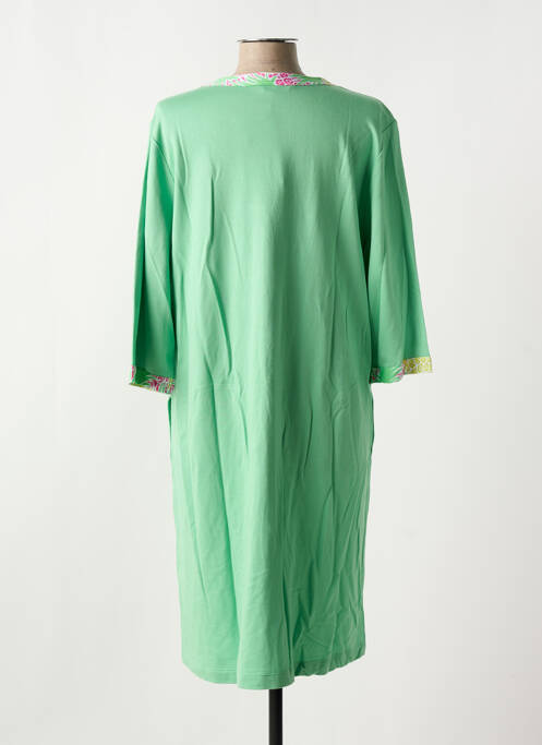 Robe de chambre vert MASSANA pour femme