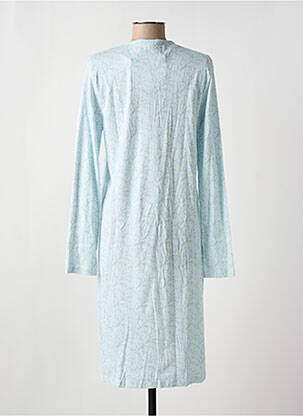 Chemise de nuit imprimé fleurs bleu EGATEX femme